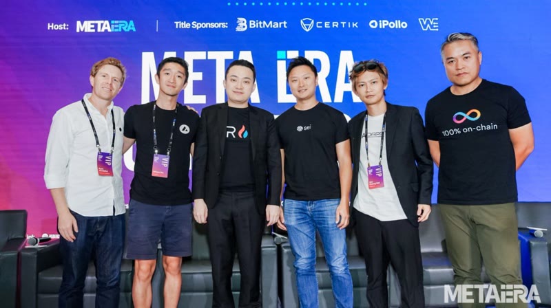 MetaEra Token2049 panelists group photo